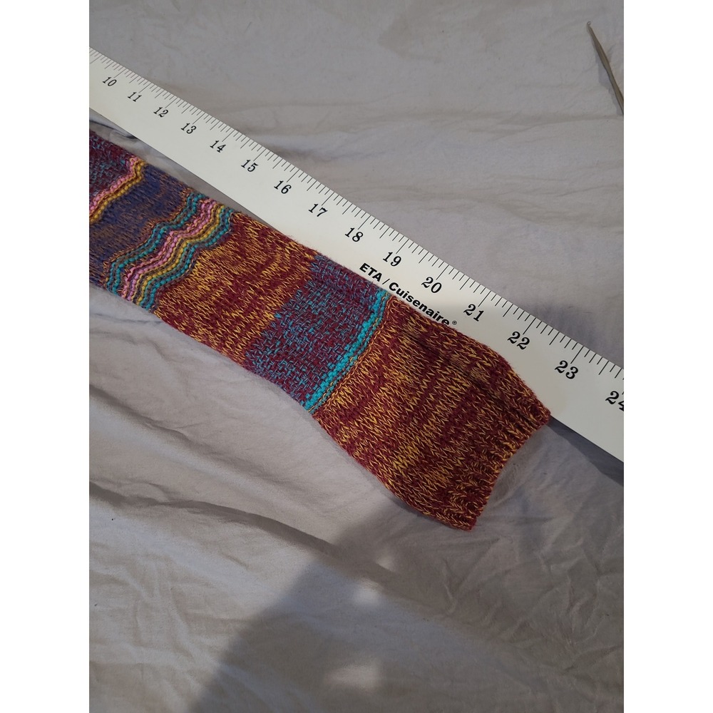 Billabong Listen Up multi color Cotton blend open front cardigan Women SZ XS - Picture 7 of 10